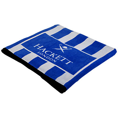 Hackett London Stripe Towel, Blue